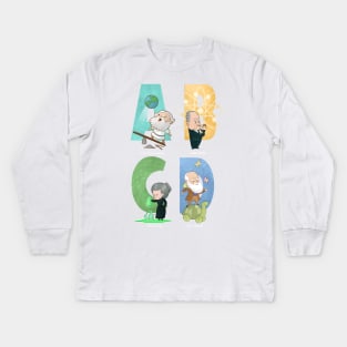 Science ABC Kids Long Sleeve T-Shirt